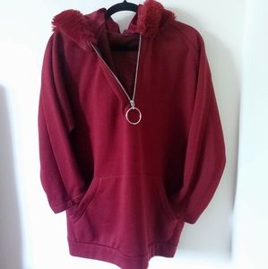 Floody hoodie pullover